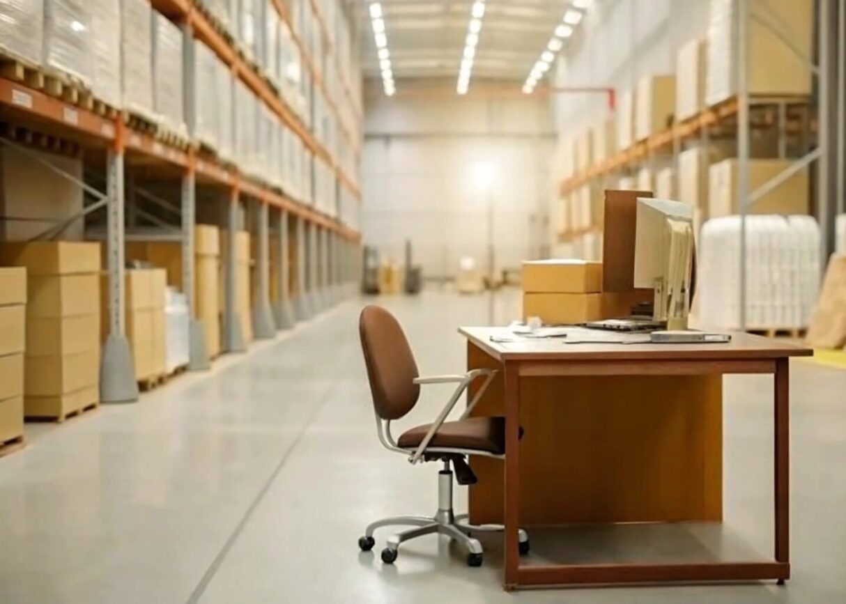 A contractor's office