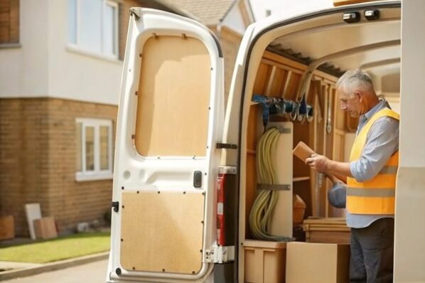 A man and a van